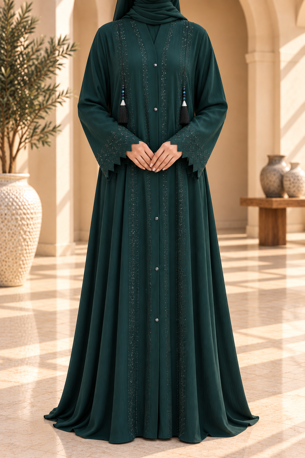 Sabha Sequin Abaya