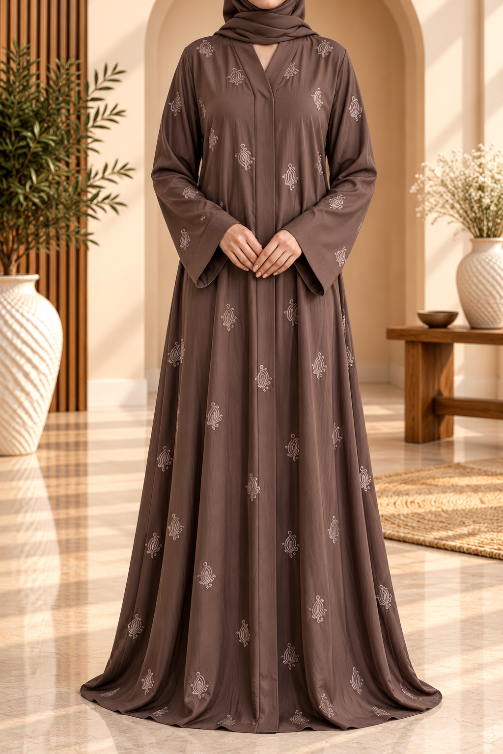 Swirl Abaya