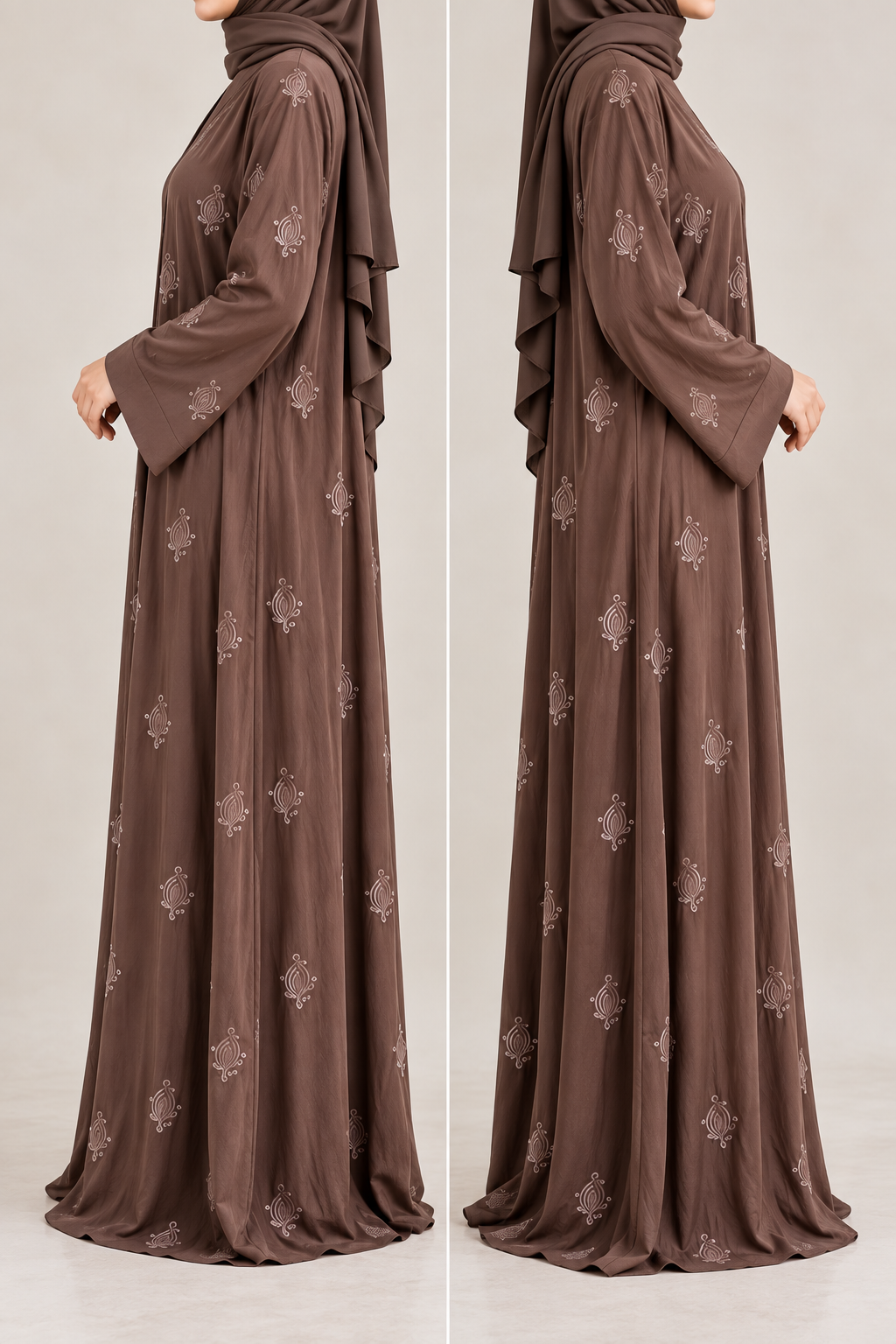 Swirl Abaya