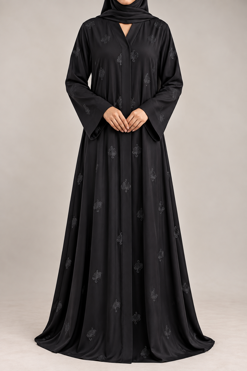 Swirl Abaya