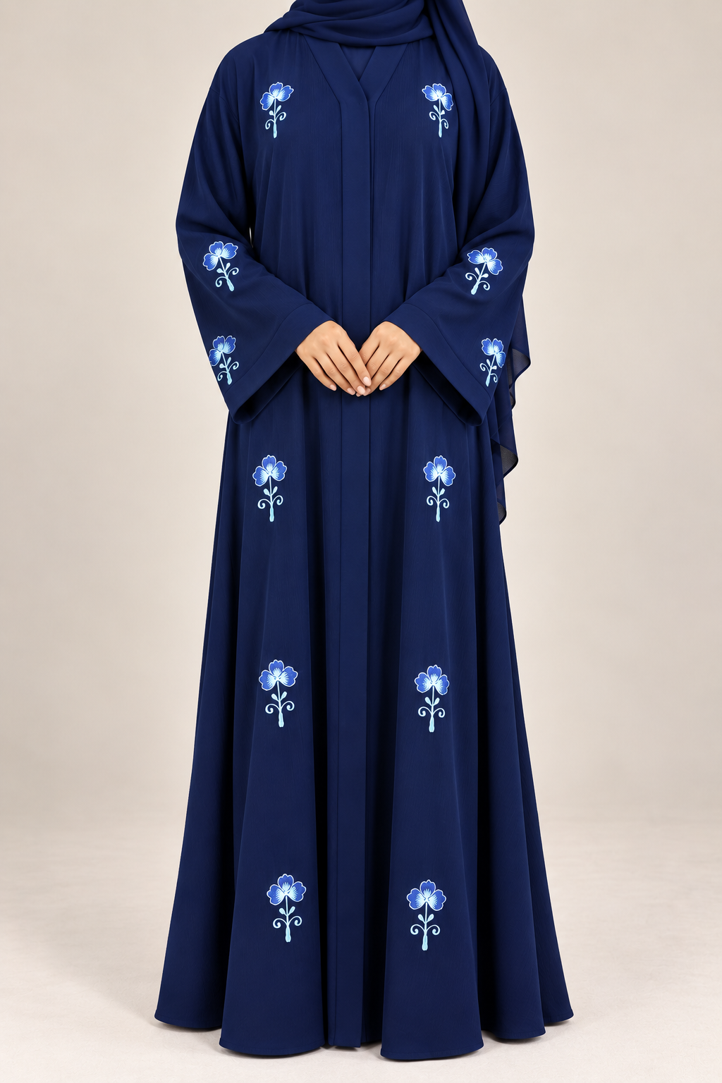 Blossom Embroidered Abaya