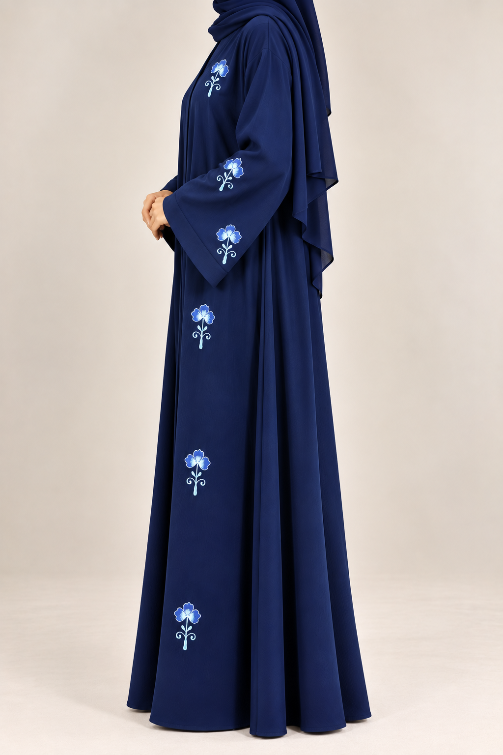 Blossom Embroidered Abaya
