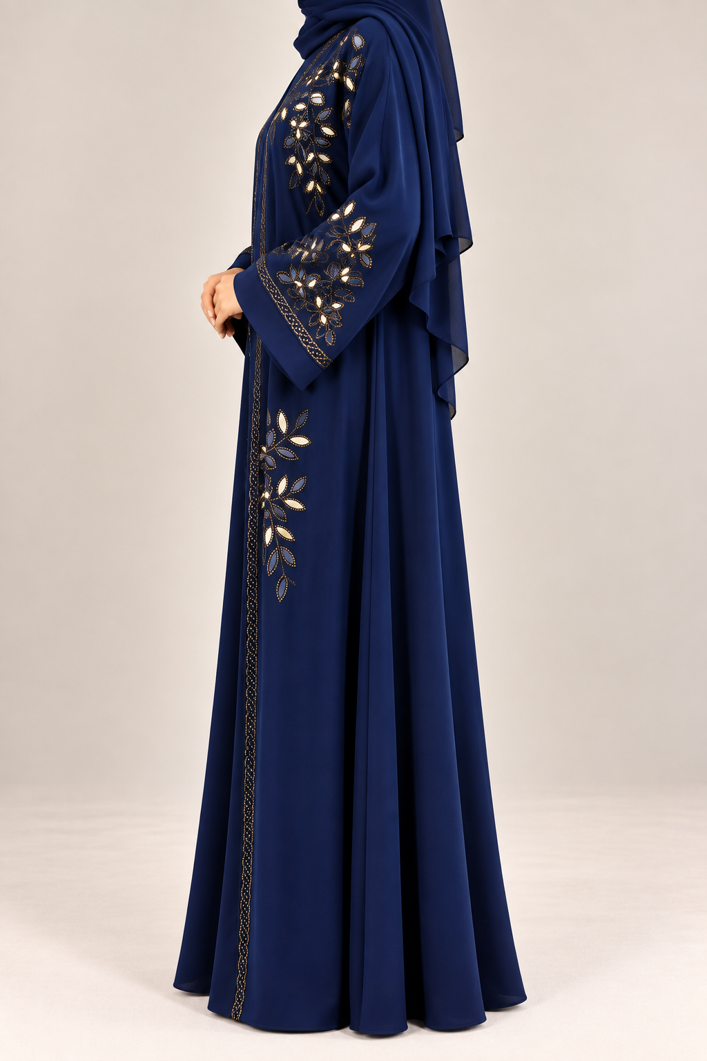 Golden Vine Abaya