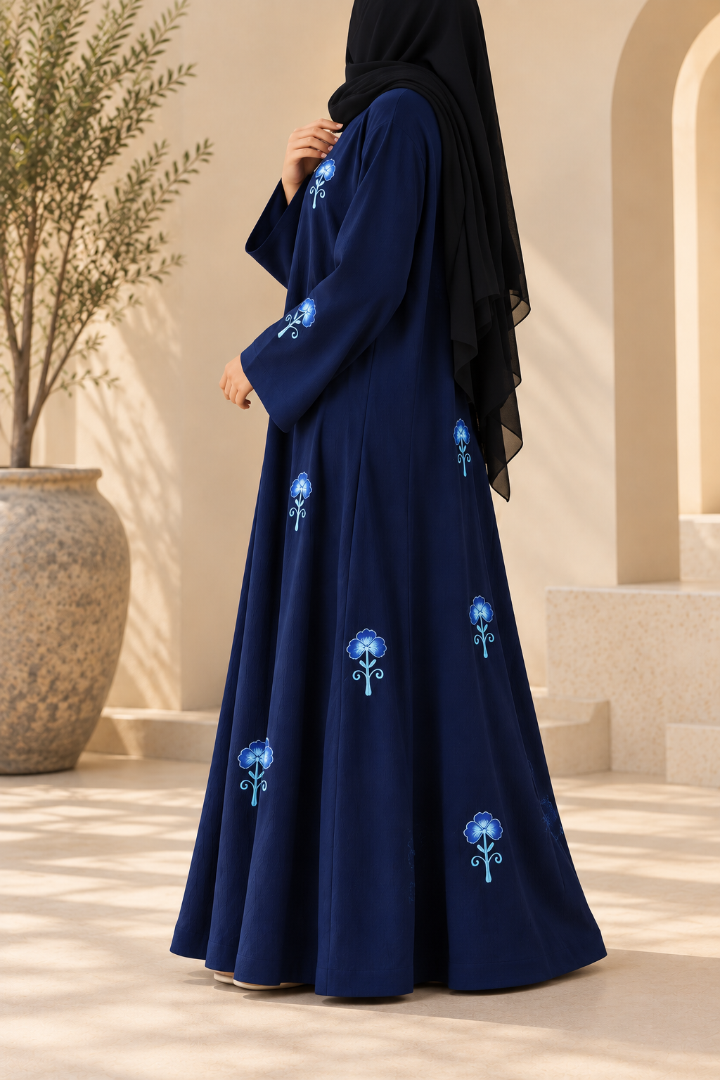 Wildflower Garden Abaya