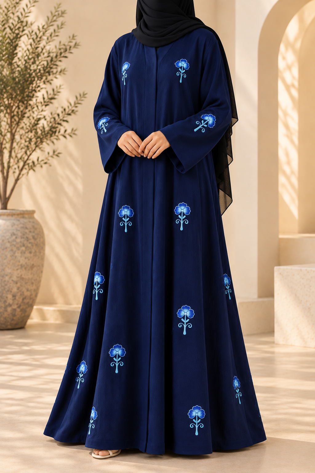 Wildflower Garden Abaya