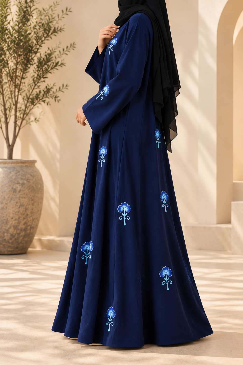 Wildflower Garden Abaya