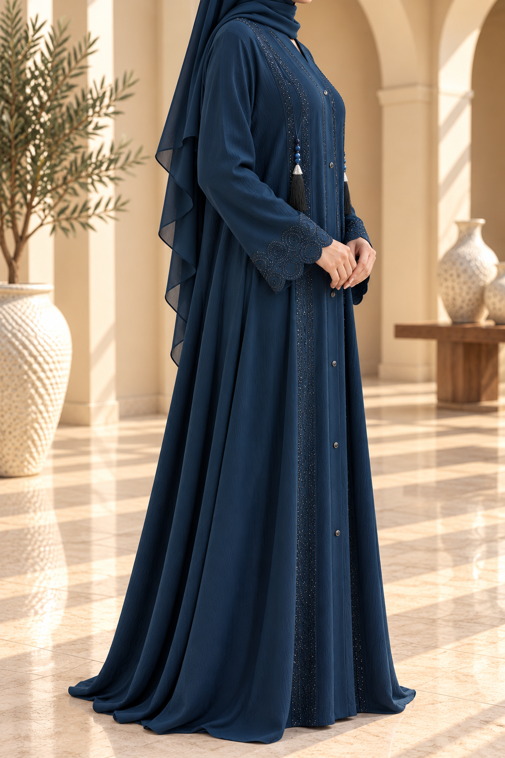 Sabha Sequin Abaya
