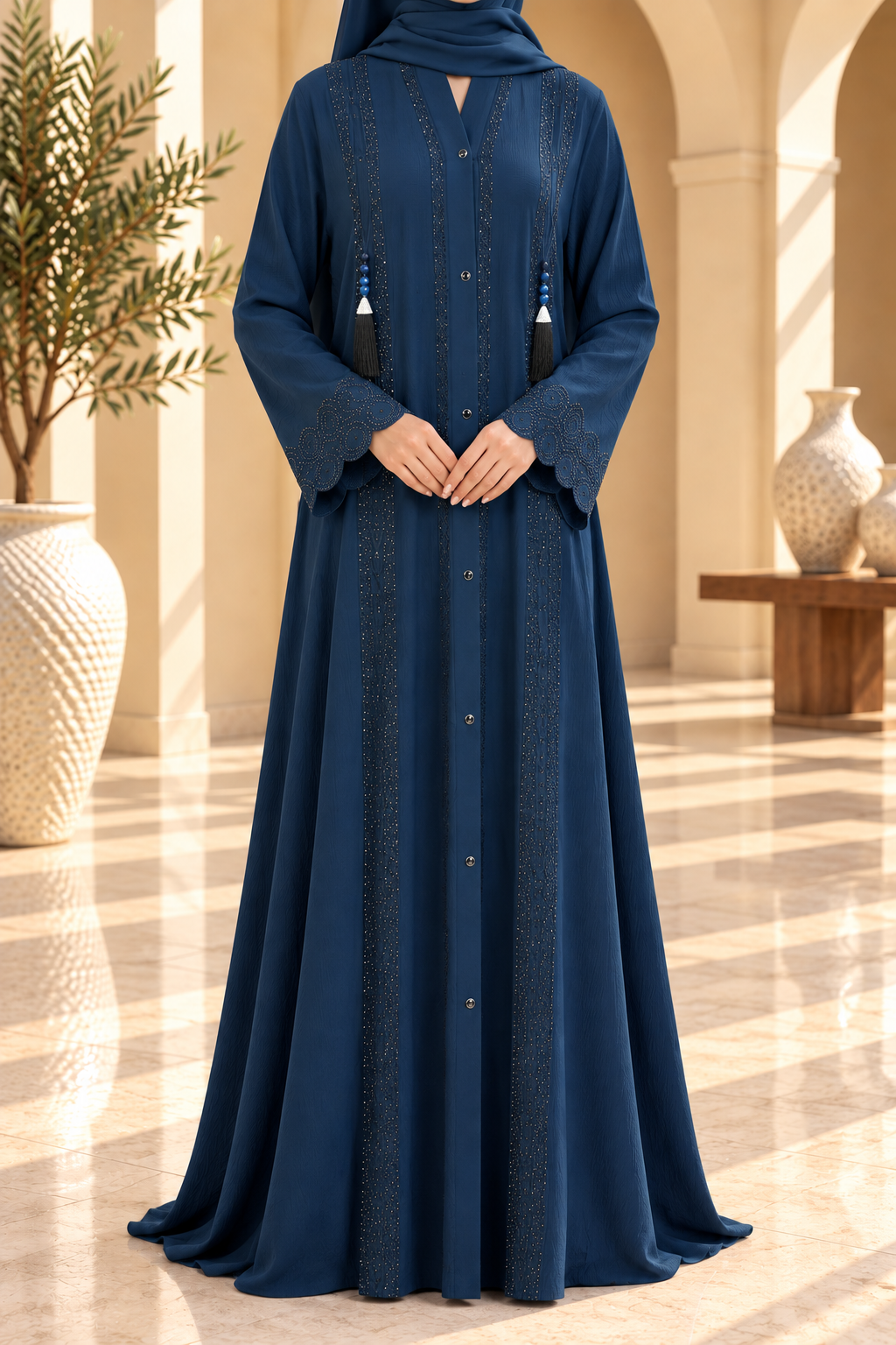 Sabha Sequin Abaya