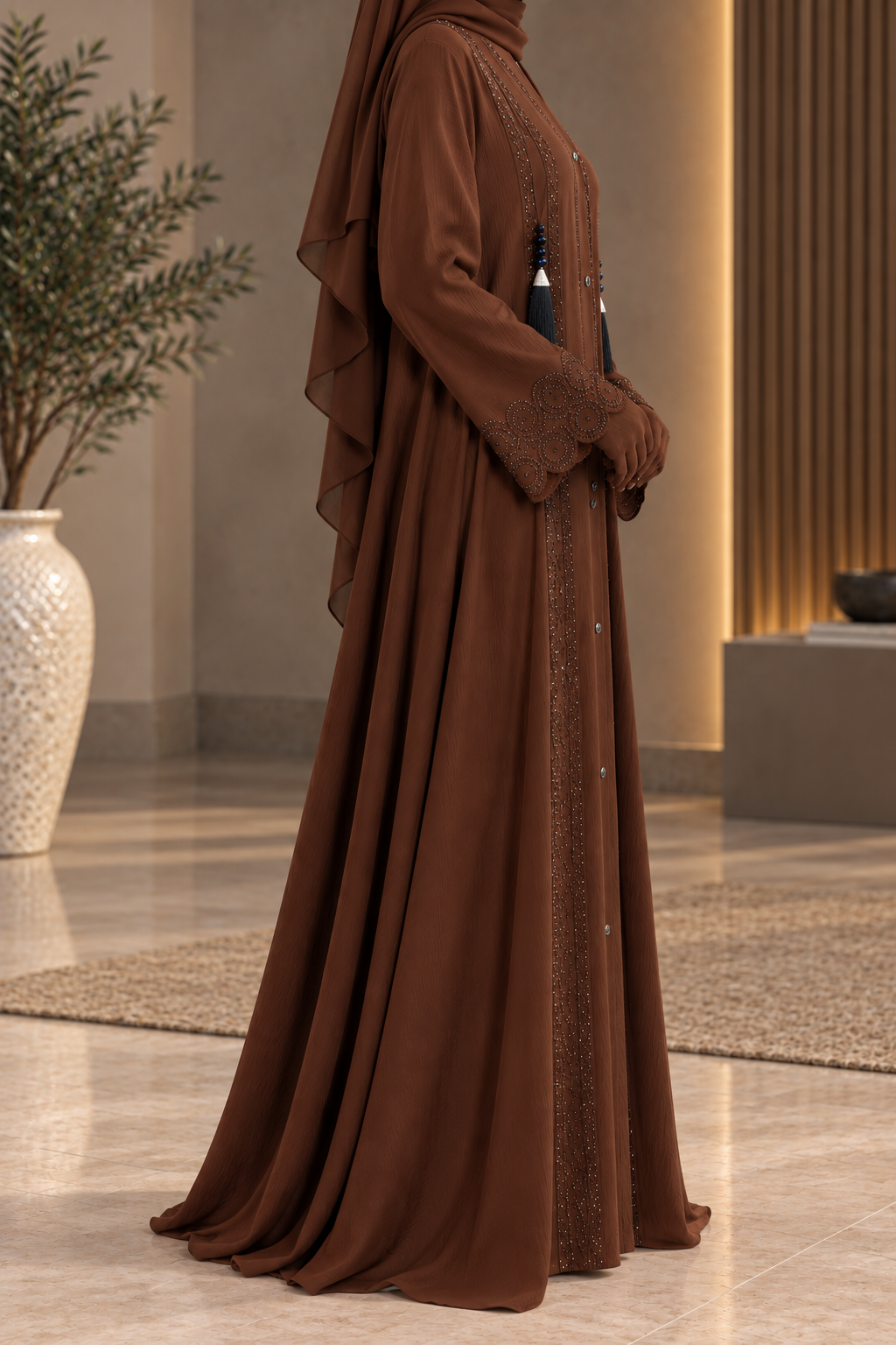 Sabha Sequin Abaya