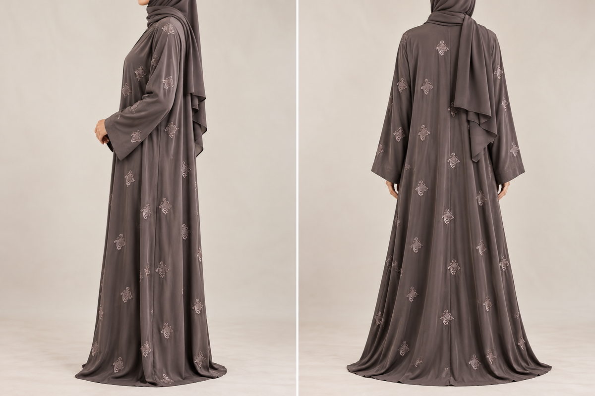 Swirl Abaya