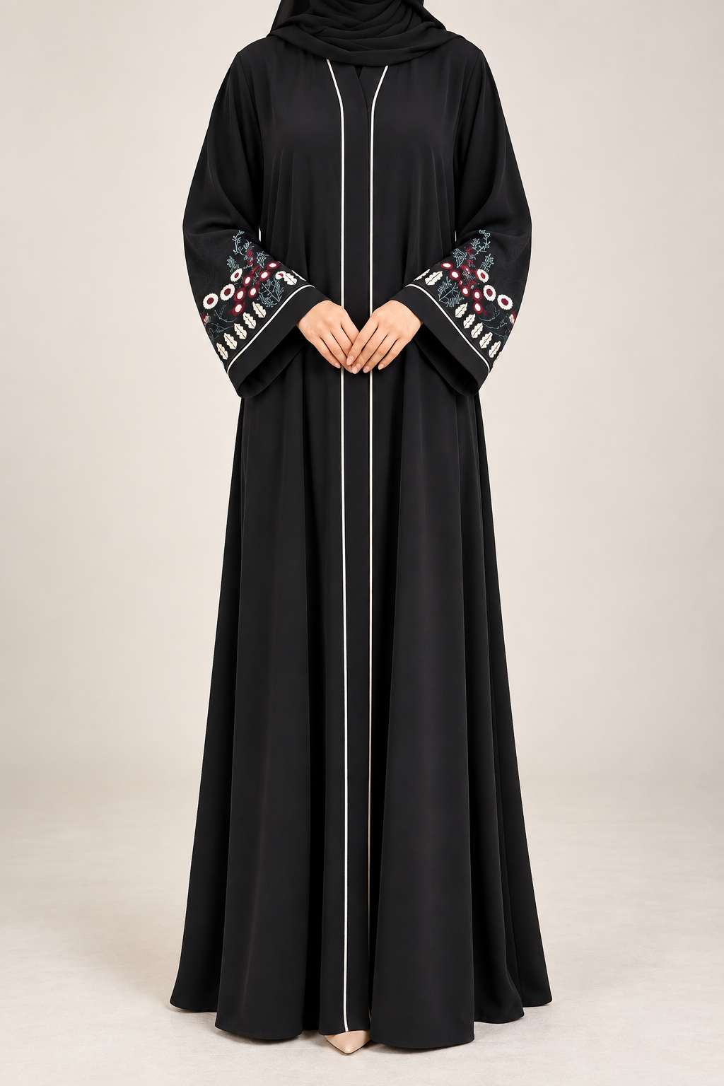 Bloom Cuff Abaya